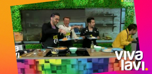 Chicken sufre accidente en la cocina de 'Vivalavi Mx'
