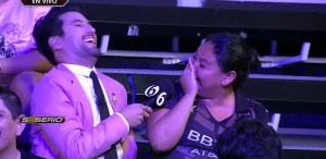 Gabo Ramos se enamora de chica del público