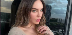 Belinda sufre caída durante video en sus redes sociales