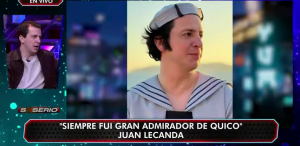 Juan Lecanda confiesa ser admirador de 'Quico'