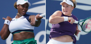 Taylor Townsend y Jelena Ostapenko protagonizan explosivo pleito