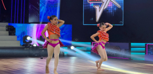 Danna y María al ritmo de Merengue
