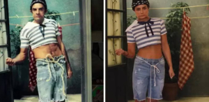 Aislinn Derbez sorprende como 'Aarón Abasolo'