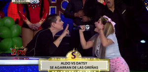 Se arma el gritadero entre Aldo Muñiz y Datsy