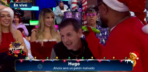 Rapan a Hugo Santos en pleno programa