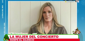 Mujer del concierto de Coldplay rompe el silencio