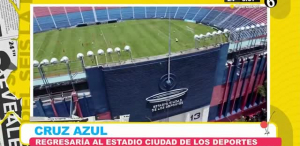Cruz Azul regresará a este estadio