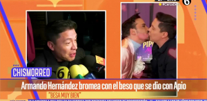 Armando Hernández asegura que Apio Quijano besa muy bien