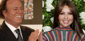 Sale a la luz video de Julio Iglesias besando a Thalía