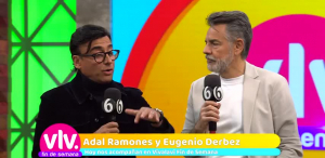 Eugenio Derbez y Adal Ramones en Vivalavi Fin de Semana