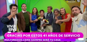 Multiemedios CDMX sorprende a colaboradora en su jubilación