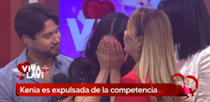 Kenia Guevara llora tras ser expulsada de 