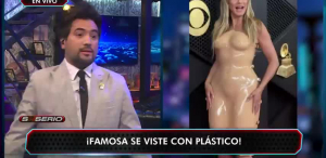 Los Grammys; pasarela en plásticos en la alfombra roja