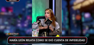María León descubre infidelidad por una app de citas