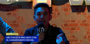 Héctor explota contra camarógrafo del programa