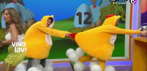 Gabo Ramos y Yeka Rosales se desgreñan en 