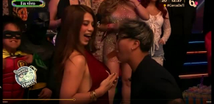 Captan a Yordi con participante de 'Miss Trans'