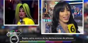 Regina le pone un alto a Princeso tras ataque a chica de 'Miss Trans'