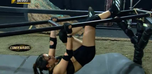 Rox Gastelúm como gladeadora sorprende con su fuerza