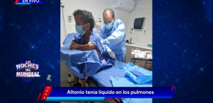 Altonio y su delicado estado de salud