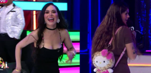 Vivian huye al ver mochila de Kitty