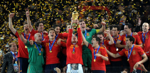La copa del mundo llegó a España