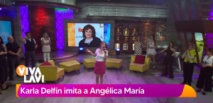 Karla Delfín, jueza de 'Imitadísimo' sorprende con su talento
