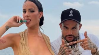 Gala Montes y Emiliano Aguilar son captados juntos en la playa con polémicas fotos