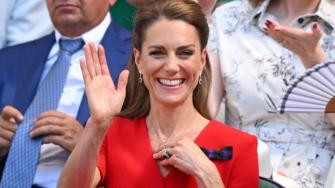 Kate Middleton conquista Wimbledon 2026 con un sofisticado vestido rojo