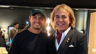 Chicharito Hernández canta junto a Cristian Castro ‘Volcán’ de José José