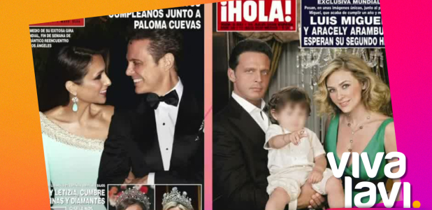 Luis Miguel y Paloma Cuevas posan para famosa revista