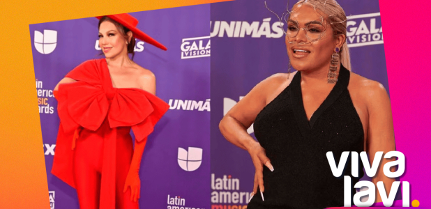 Thalía y Wendy Guevara triunfan los Latín AMAs 2024
