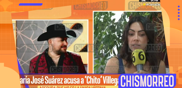 María José Suárez acusa a 'Chito' Villegas de abusar de ella
