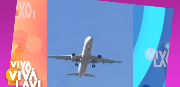 Avión aterriza de emergencia tras falla en el motor