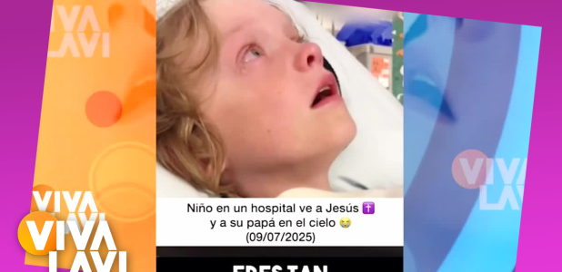 Menor en hospital asegura ver a su padre fallecido y a Jesús