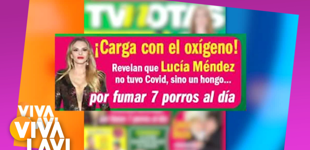 Lucía Méndez demanda revista por difamación
