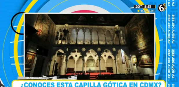 ¿Conoces esta capilla gótica en CDMX?