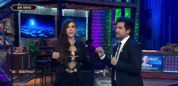 Danik Michell seduce con este vestido negro