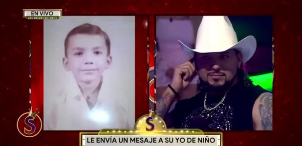 'Potro' llora al recordar su foto de niño