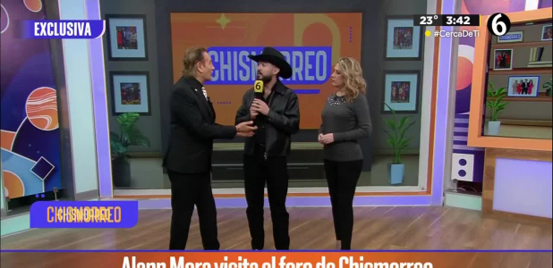 Alan Mora en exclusiva en el foro de Chismorreo