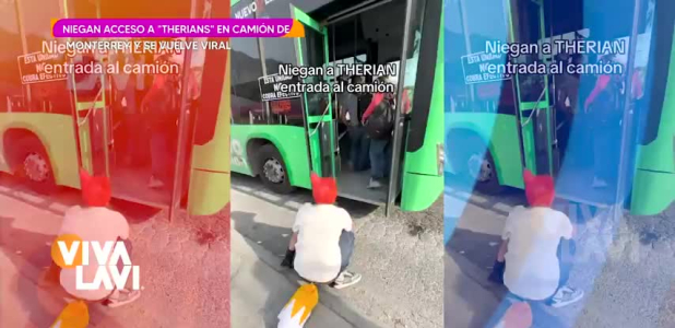 Niegan a Therian entrada a transporte público