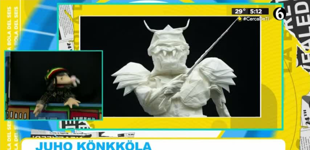 Conoce al gran artista del origami