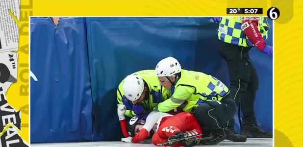 El accidente le impidió a la polaca avanzar en el patinaje de velocidad de los Juegos Olímpicos de Invierno