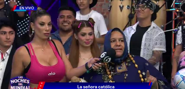 'Señora Católica' hace conjuro para que gane México