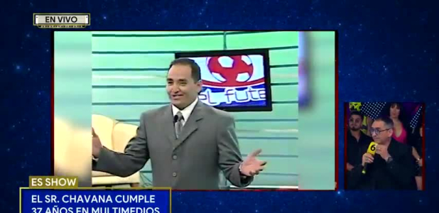 El conductor de 'Canal 6' cumple 37 como comuicador en la pantalla chica, comenzando como cronista, narrador hasta llegar a la pantalla chica en programas como 'Las Noches del Mundial' 'Las Noches del Fútbol' y ahora 'Es Show'.