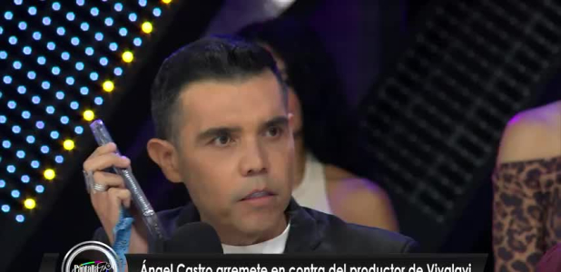 Ángel Castro arremete en contra productor