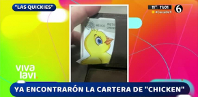 Encuentran cartera extraviada de 'Chicken'