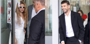 Shakira y Piqué se reeúnen en juzgados