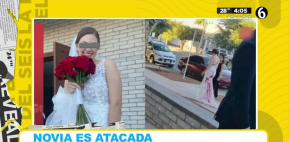 Novia fue atacada en pleno día de su boda
