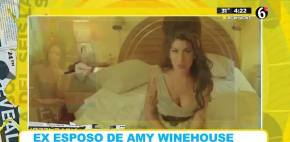 Ex esposo de Amy Winehouse arrepentido de introducirla en las drogas